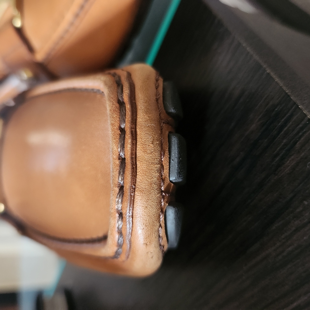 Louis Vuitton Men's Brown Leather Loafers - Picture 10 of 10